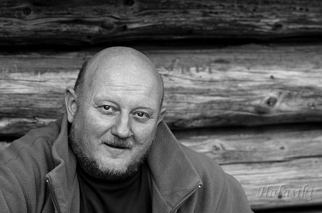 Tatry, Zakopane, Nov2008, portret-32bw.jpg - Jest nieźle... (Zdjęcie Jarka).